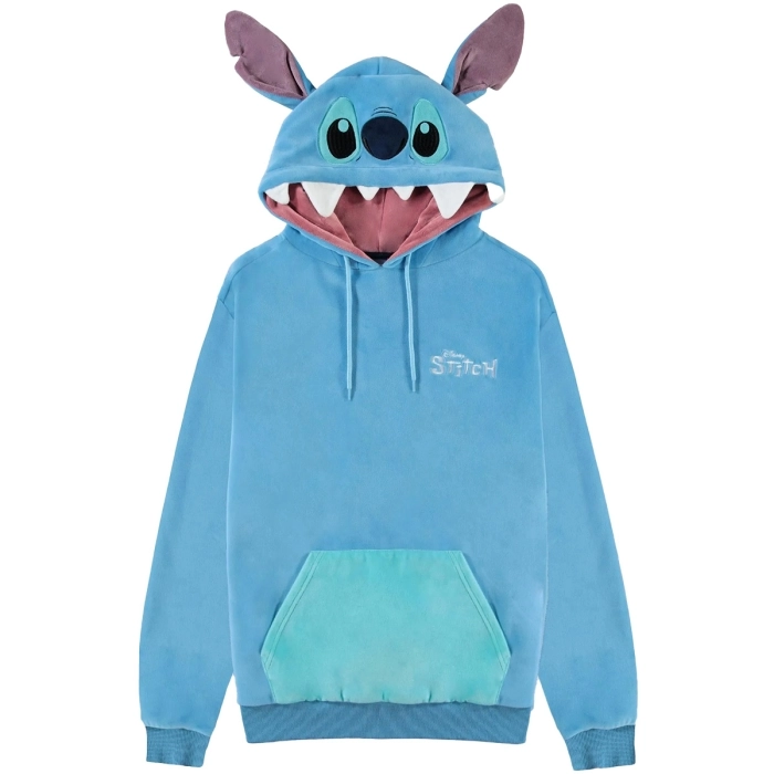 lilo & stitch - stitch - novelty hoodie - s