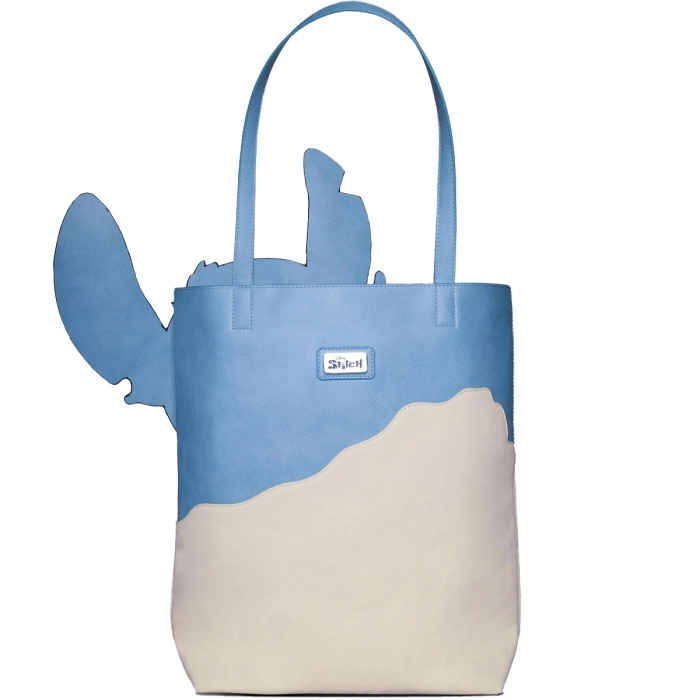 lilo & stitch - beach day stitch - novelty tote bag