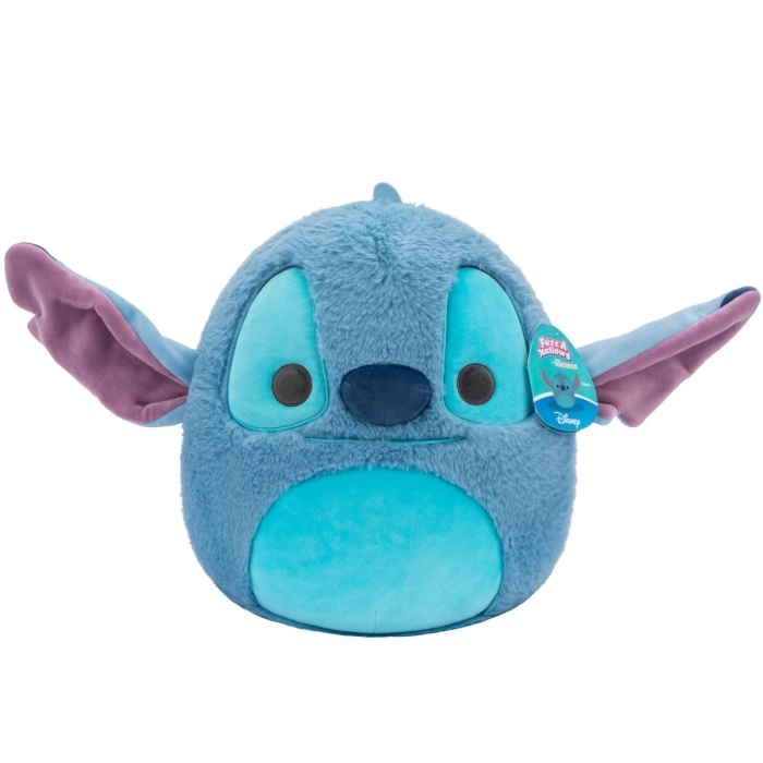 squishmallows - stitch fuz-a-mallows - peluche 40cm