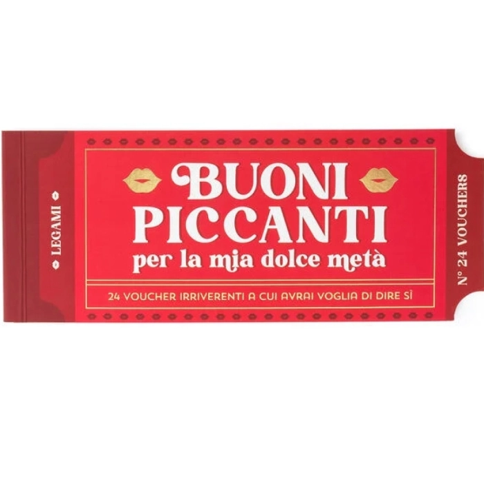 blocchetto da 24 voucher - buoni piccanti