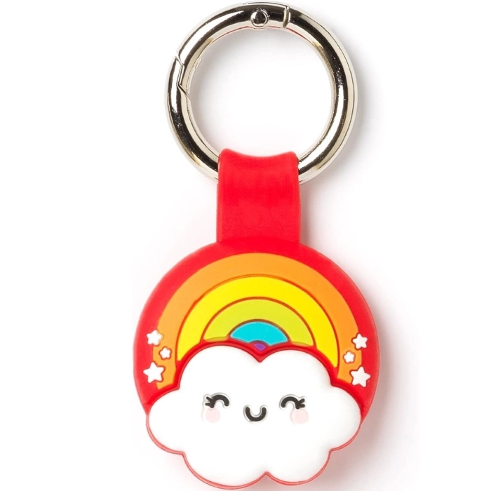 key ring for airtags - rainbow