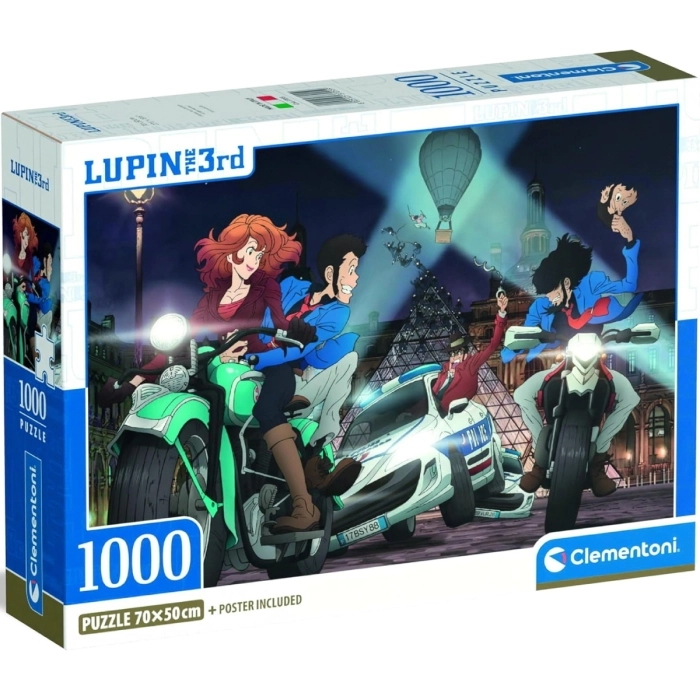 lupin iii - puzzle 1000 pezzi