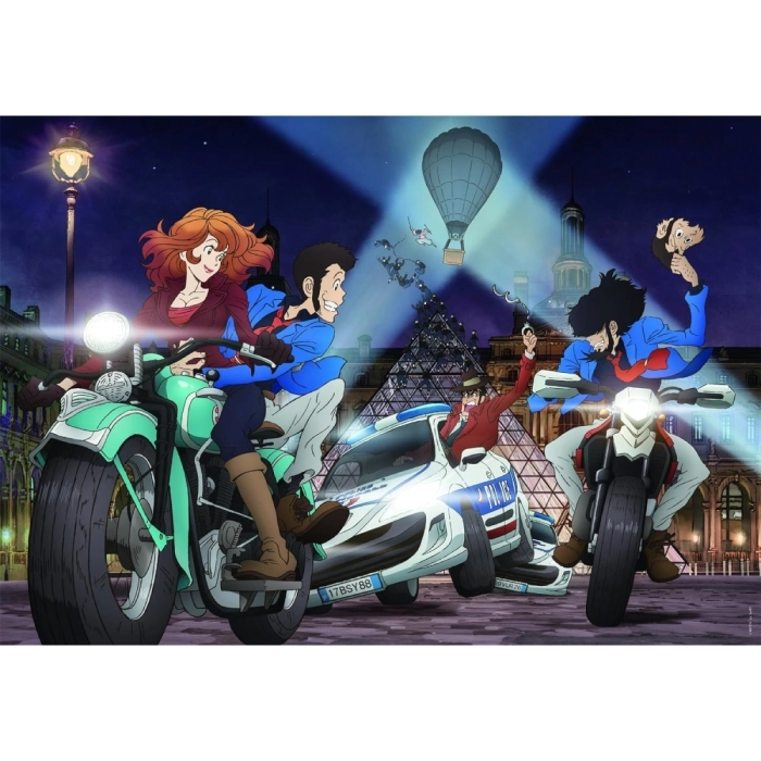 lupin iii - puzzle 1000 pezzi