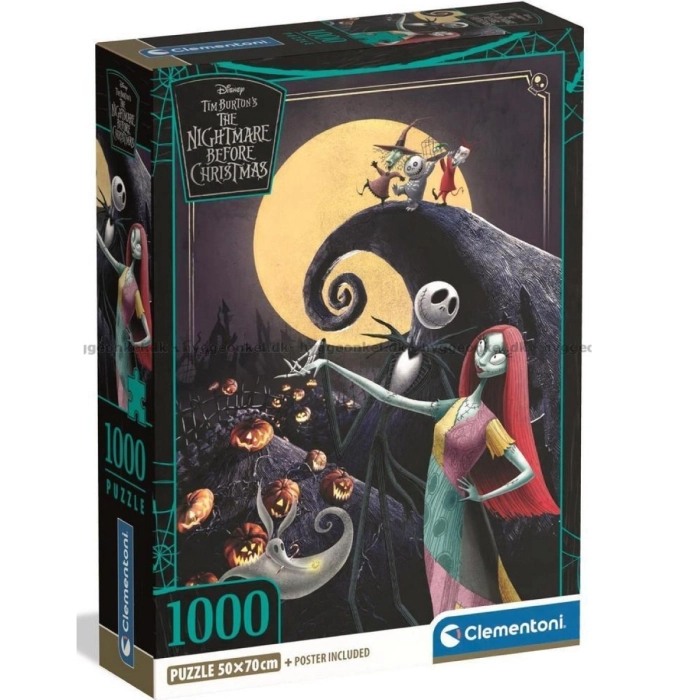 disney: nightmare before christmas - puzzle 1000 pezzi