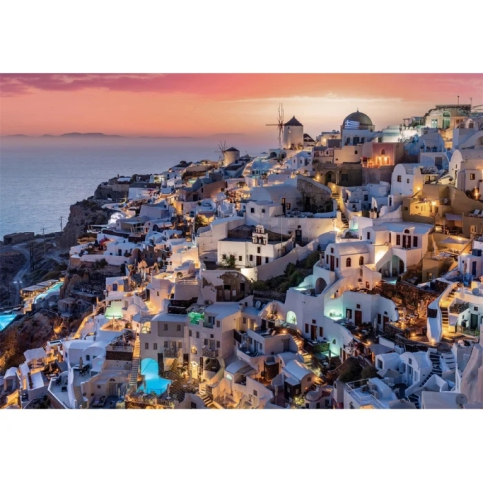 shades of santorini - puzzle 1000 pezzi