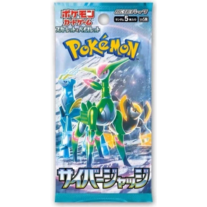 pokemon cyber judge sv5m - bustina singola 5 carte (jap)