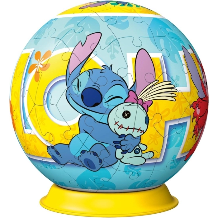 disney: lilo & stitch - lilo con scrump - puzzle 3d