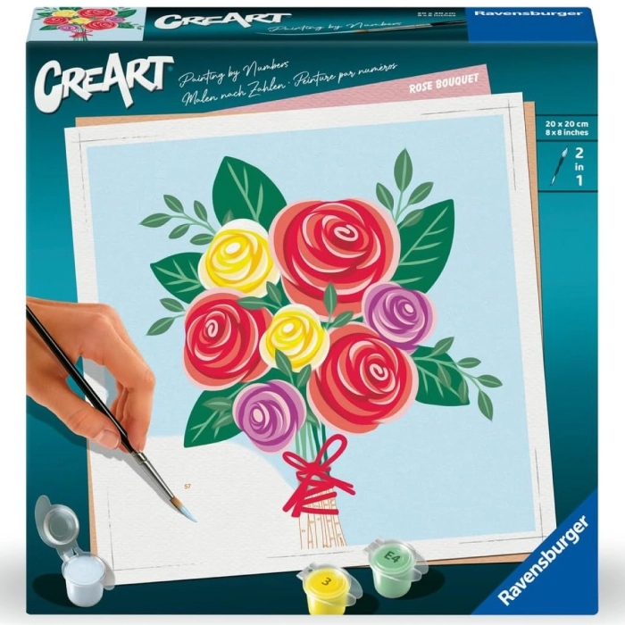 creart - rose bouquet