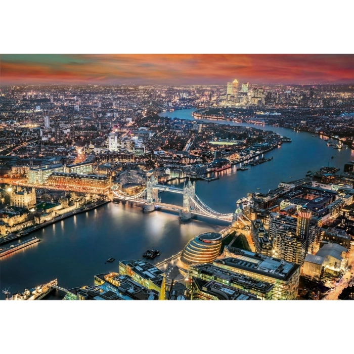 london aerial view - puzzle 2000 pezzi