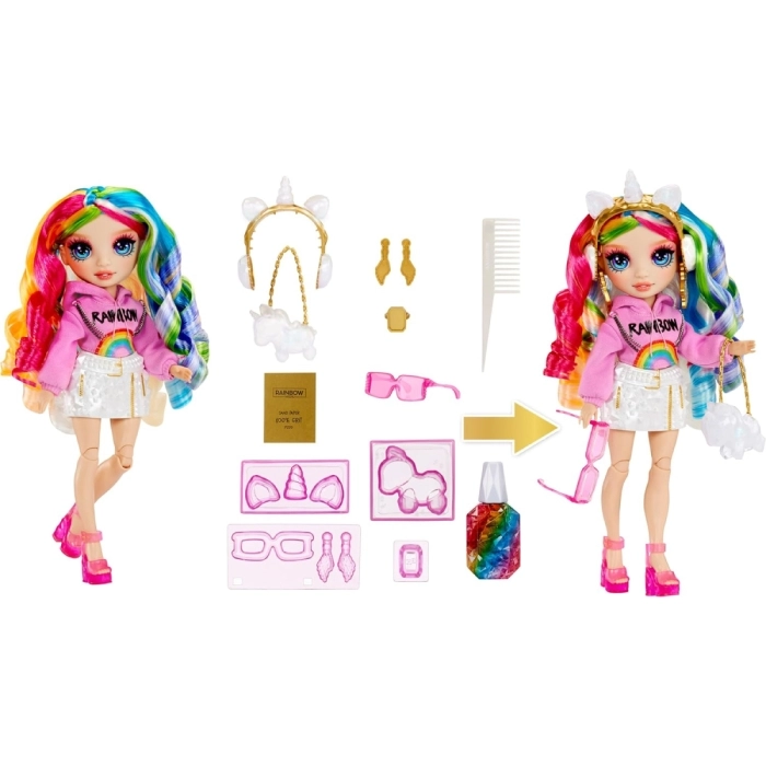 rainbow high - amaya raine - creative crystals fashion doll 28cm