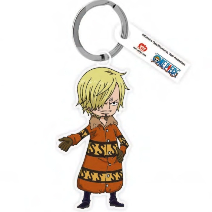 one piece - portachiavi plexiglass - sanji