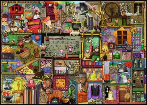 the craft cupboard - puzzle 1000 pezzi