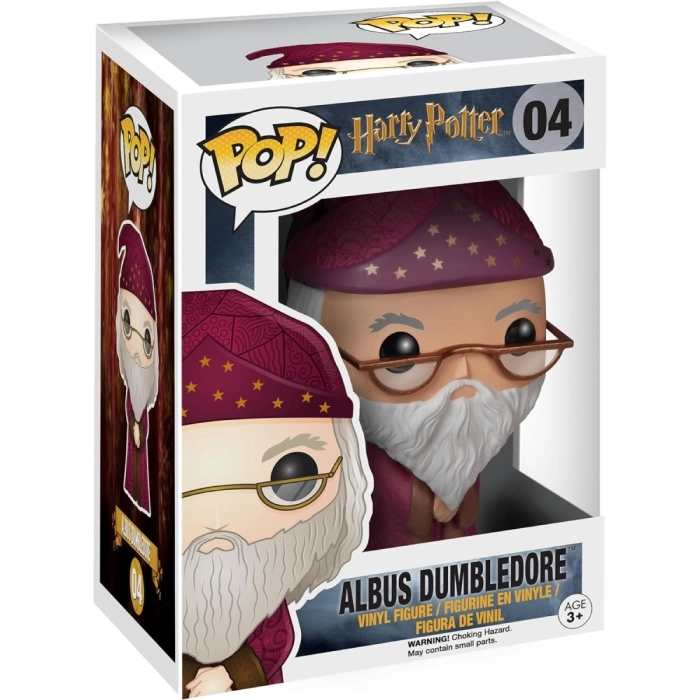 harry potter - albus silente 9cm - funko pop 04