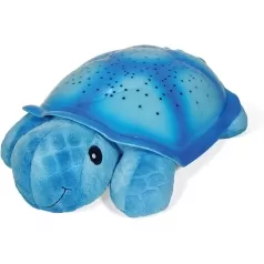 twilight turtle blu - tartaruga peluche con proiettore di cielo notturno stellato