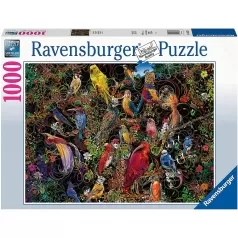 uccelli d'arte - puzzle 1000 pezzi