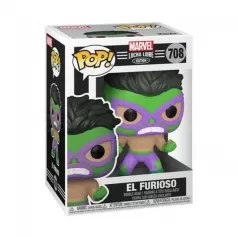 marvel: lucha libre - hulk - funko pop 708