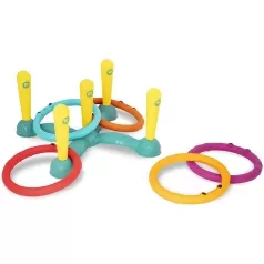 ring toss - gioco degli anelli con bersaglio da terra