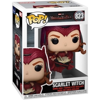 marvel: wandavision - scarlet witch 9cm - funko pop 823