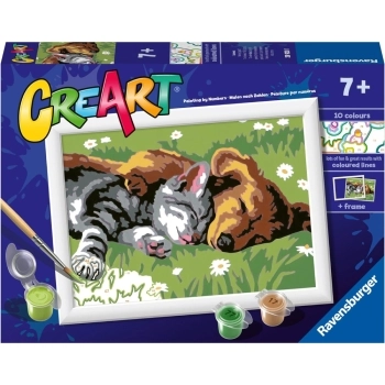Ravensburger CreArt Serie Junior: Dinosauri 2 Tavole da Dipingere Gioco  Creativo Per Bambini da 5+ Anni - 23554