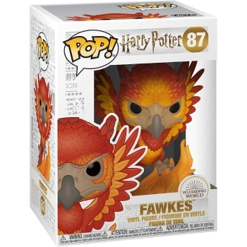 harry potter - fenice fanny 9cm - funko pop 87