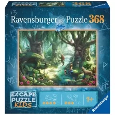 la foresta magica - escape puzzle kids 368 pezzi