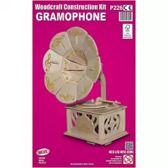 gramophone - kit di costruzioni in legno (certificazione fsc)