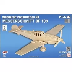 messerschmitt bf 109 - kit di costruzioni in legno (certificazione fsc)