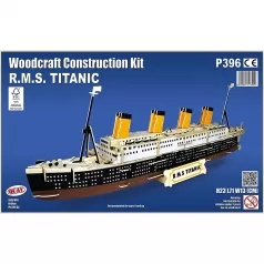 rms titanic - kit di costruzioni in legno (certificazione fsc)