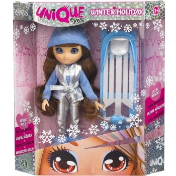 unique eyes - magic eyes winter holiday - sophia - fashion doll 25cm