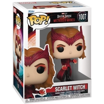 marvel: doctor strange in the multiverse of madness - scarlet witch 9cm - funko pop 1007