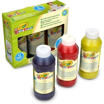 3 tempere a dita lavabili mini kids 236ml