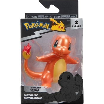 pokemon - select 8cm - charmander (metallic)