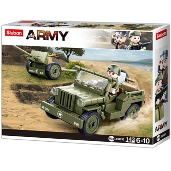 jeep willis - army - 143 pezzi