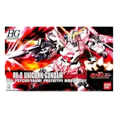 hgcu gundam rx-0 unicorn (destroy mode) - mobile suit - 1/144