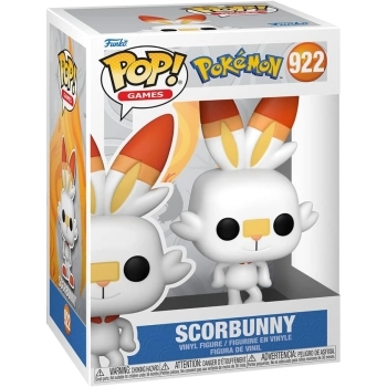 pokemon - scorbunny 9cm - funko pop 922