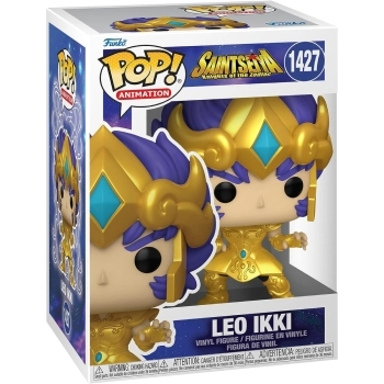 saintseiya: knights of the zodiac - leo ikki 9cm - funko pop 1427