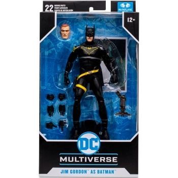 dc multiverse - jim gordon as batman - action figure 18cm