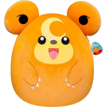 squishmallows - pokemon teddiursa - peluche 35cm