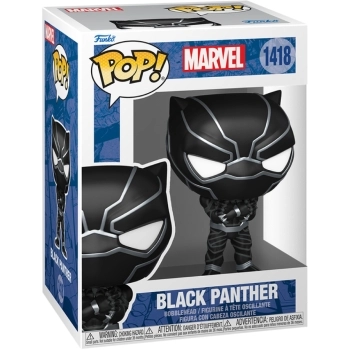 marvel: new classic - black panther 9cm - funko pop 1418