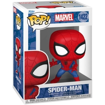 marvel: new classic - spider-man 9cm - funko pop 1422