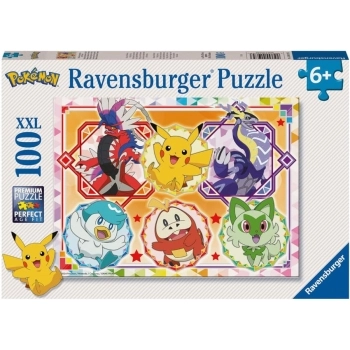 pokemon - puzzle 100 pezzi xxl