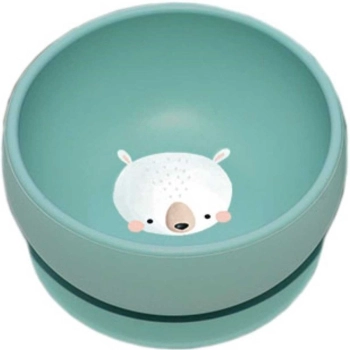 bowl in silicone con ventosa - orso polare