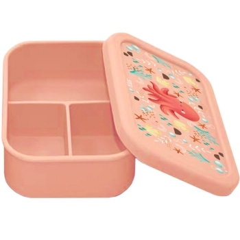 lunch box in silicone - polipo