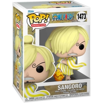 one piece - sangoro in wano outfit 9cm - funko pop 1473