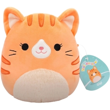 squishmallows - gigi il gatto soriano - peluche 20cm