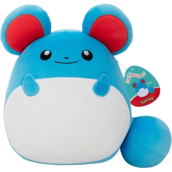 squishmallows - pokemon marill - peluche 25cm