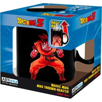 dragon ball z - tazza heat change 460ml - goku & shenron