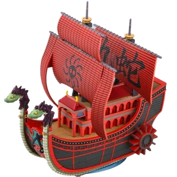one piece - grand ship collection - nine snake pirate ship 15cm