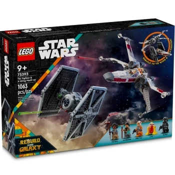 75393 - mash-up tie fighter e x-wing