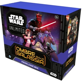 star wars unlimited - ombre sulla galassia - pre-release box (ita)